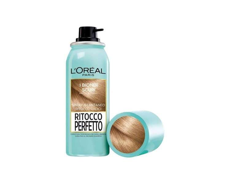 L'Oreal Paris Retouch Perfect Spray Instant Root Touch Up Dark Blonde hair color 4 - 75ml