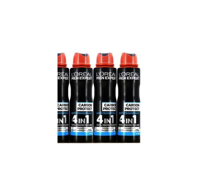 Loreal Men Expert 4in1 Carbon Protect Deo Spray Bodyspray 150ml