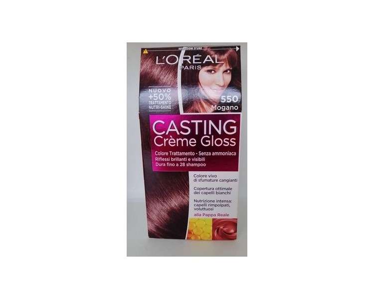 L`Oréal Paris Casting Crème Gloss Semi-Permanent Hair Dye 550 Mahogany