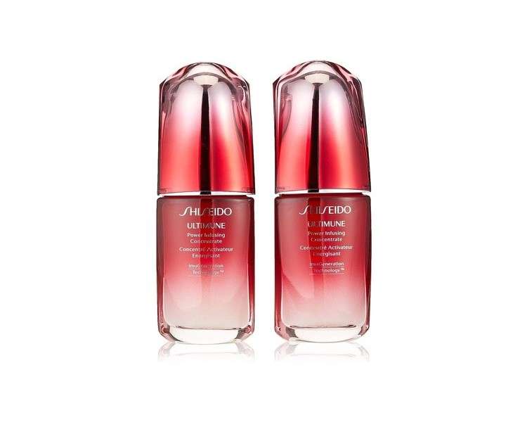 Shiseido Ultimune Power Infusing Concentrate 50ml - Pack of 2 - Giftset