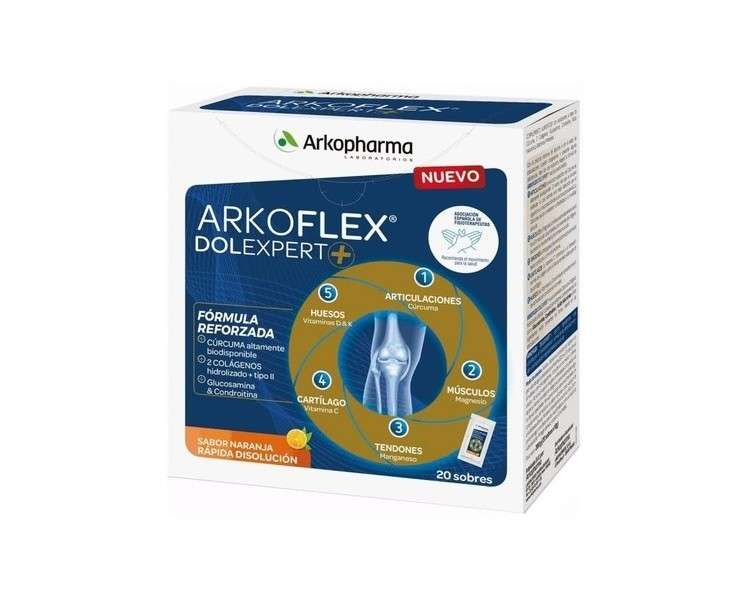 Arkopharma Dolorexpert Plus Orange Flavor