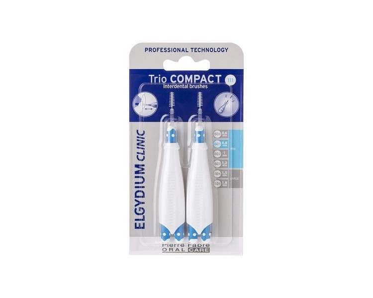 Elgydium Clinic Trio Compact 2 Interdental Brush Mix Narrow