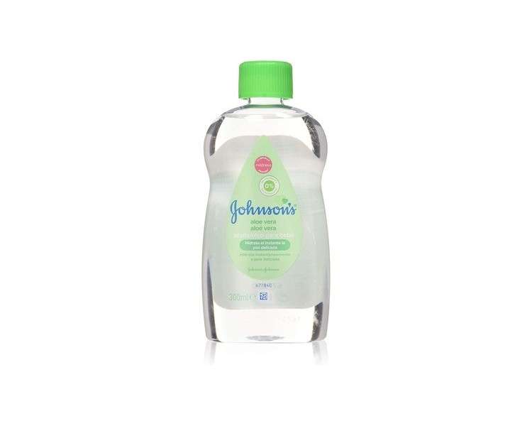 Johnson's Baby Aloe Vera Baby Oil 300ml