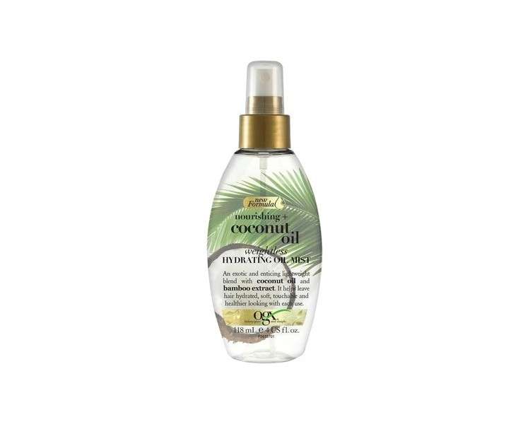 Ogx Nourish Coconut Hydrating Oil Mist 118ml for Hair