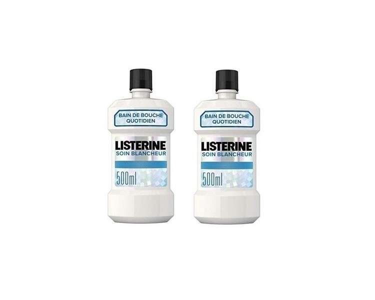 Listerine Sweet Mint Whitening Mouthwash Lighter Taste 500ml