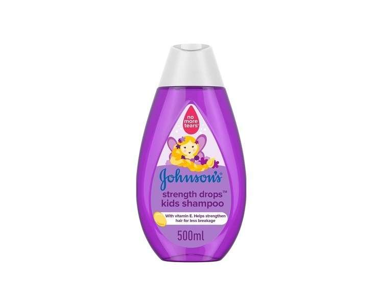 JOHNSON'S Kids Shampoo Strength Drops 500ml