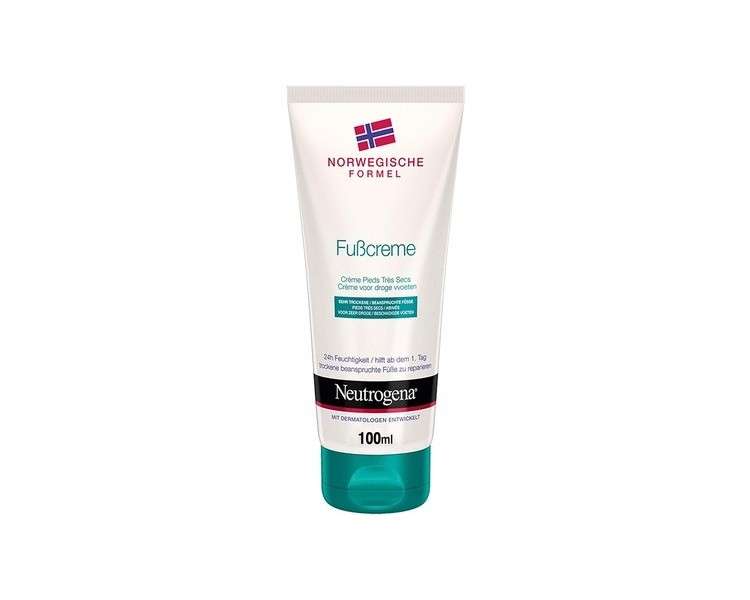 Neutrogena Norwegian Formula Foot Care Moisturising Cream Prevents Calluses 100ml