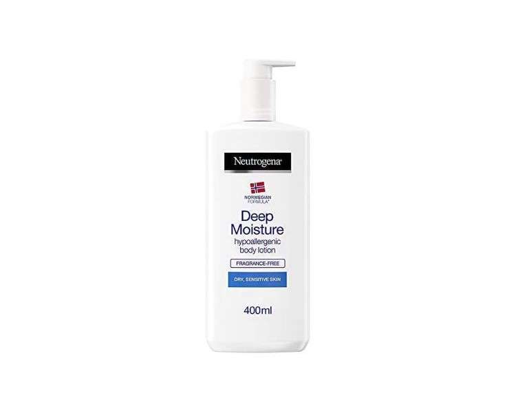 Neutrogena Norwegian Formula Deep Moisture Body Lotion for Dry and Sensitive Skin 400ml