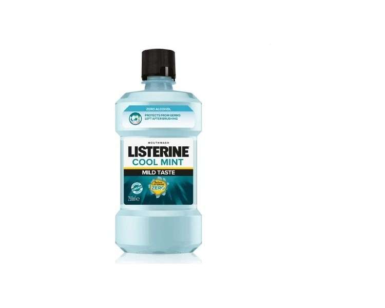 Listerine Zero Cool Mint Mouthwash 250ml