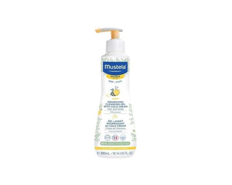 Mustela Nourishing Washing Gel with Cold Cream and Bee Wax 300ml