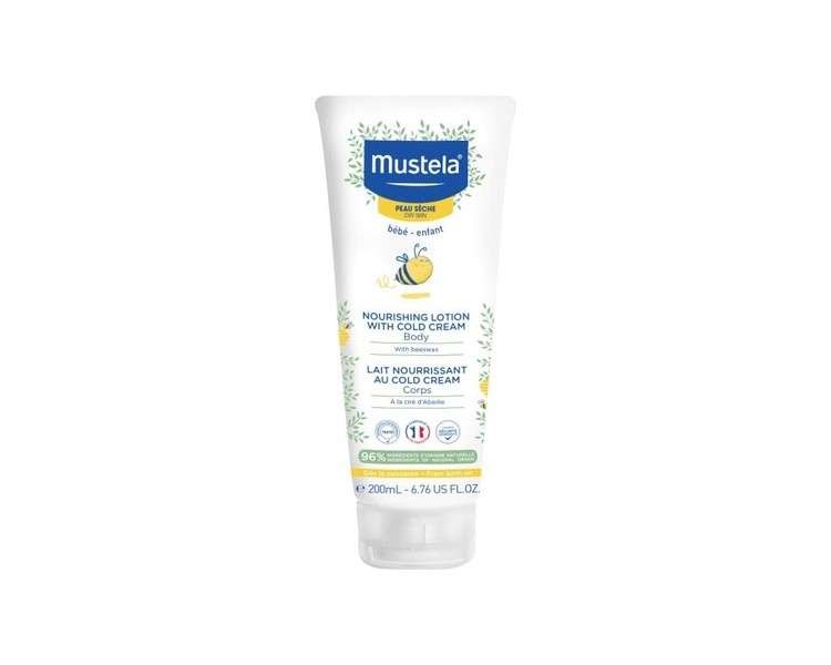 Mustela Nourishing Milk With Cold Cream and Bee Wax 200ml