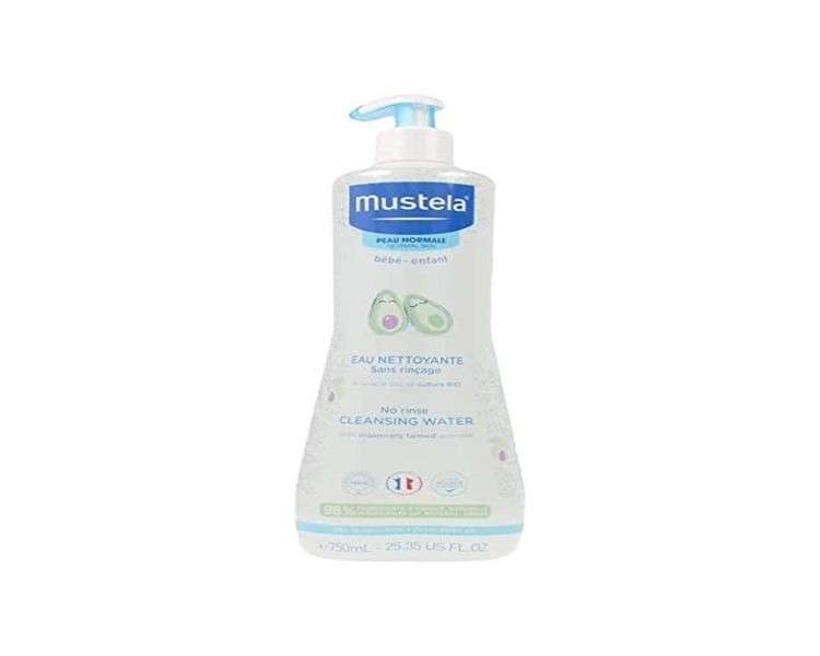 Mustela Baby Lotion Rinse-Free Cleansing Water