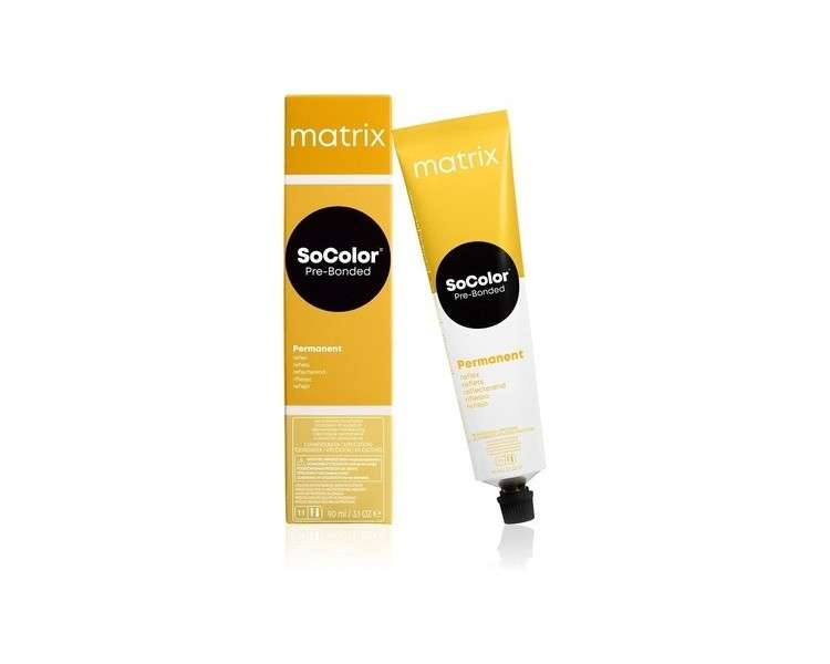Matrix SoColor Pre-Bonded Permanent Hair Color 7CG Medium Blonde Copper Gold 90ml