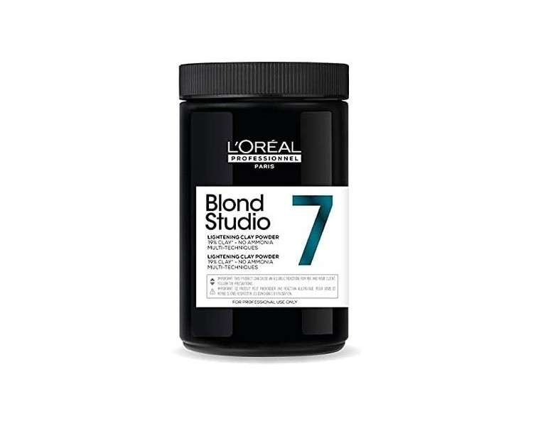 L'Oreal Blond Studio 7 Lightening Clay Powder 500g