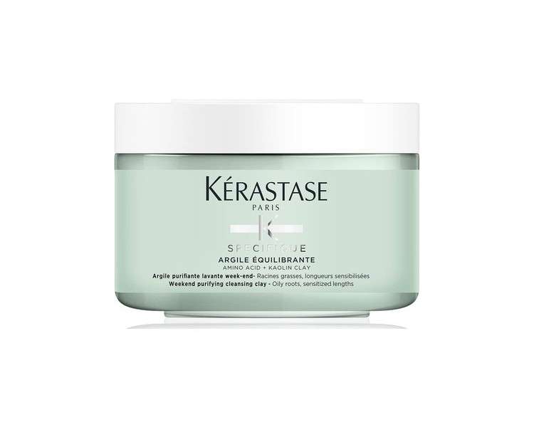 Kérastase Specifique Weekend Purifying Cleansing Clay Shampoo for Oily Roots and Sensitized Lengths 250ml
