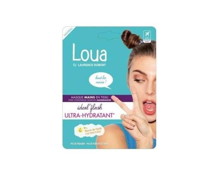 Loua Hydrating and Protecting Hand Sheet Mask 1 Pair 14ml