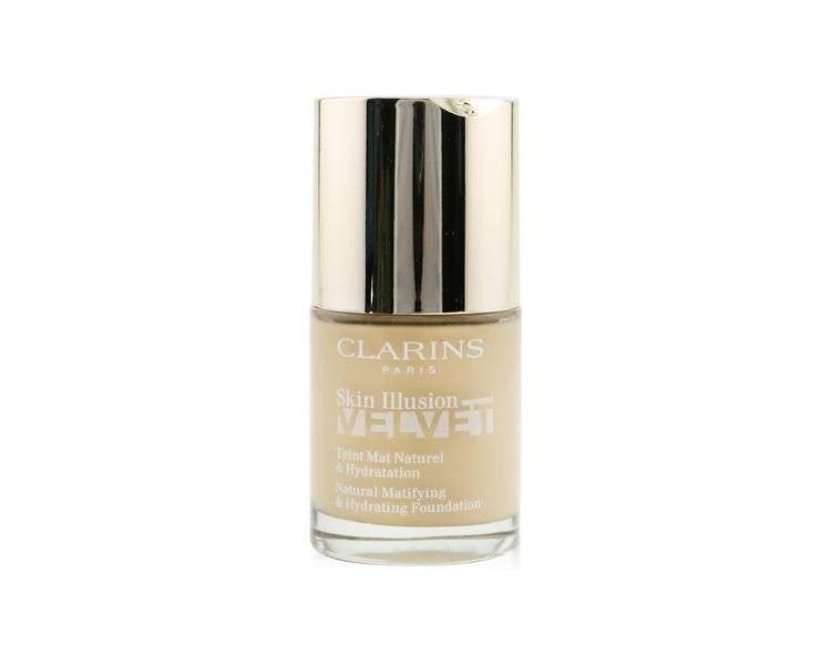 Ladies Skin Illusion Velvet Natural Matifying & Hydrating Foundation 108.5W Cashew Makeup 30ml