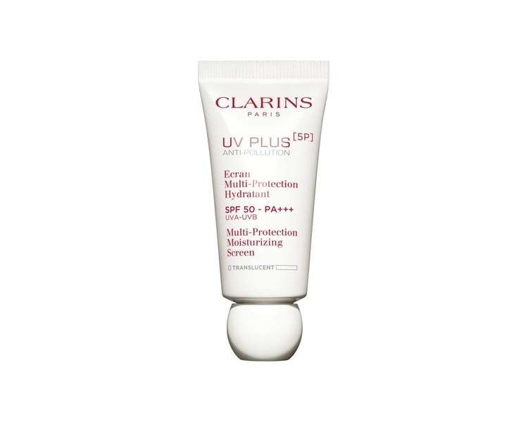 Clarins UV Plus 5P Anti-Pollution Multi-Protection Moisturizing Screen SPF50 Translucent 50ml