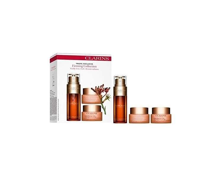 Clarins Clarins 3-piece set (double extract essence 50ml + spring glow firming day 50ml + night cream 50ml)