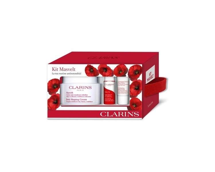 Clarins Masvelt Body Shaping Cream Plus Exfoliating Body Scrub 630g