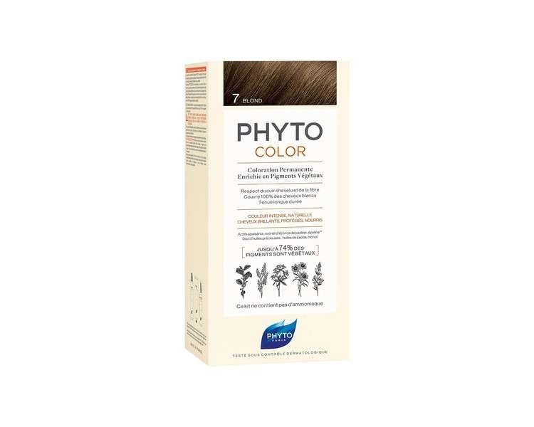 PHYTOCOLOR Permanent Hair Dye Shade 7 Blonde