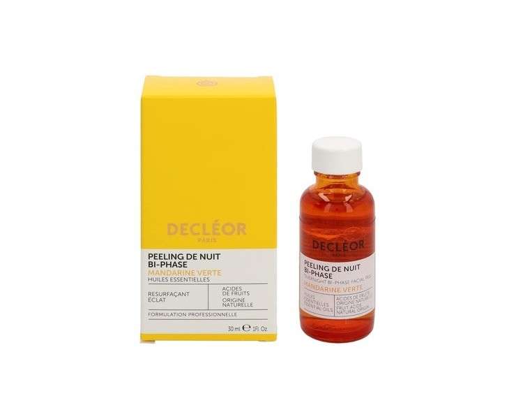 Decleor Paris Green Mandarin Overnight Bi-Phase Facial Peel 30ml