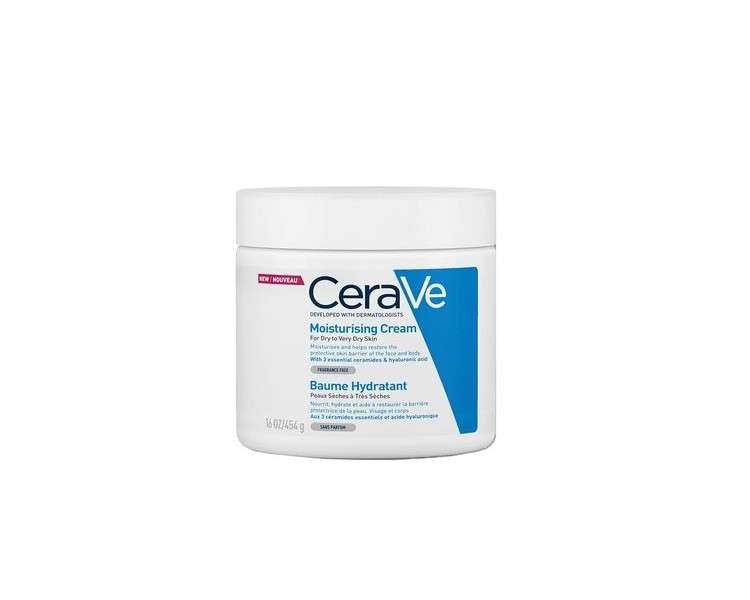 Cerave Moisturizing Cream for Dry Skin Moisturizer 454g