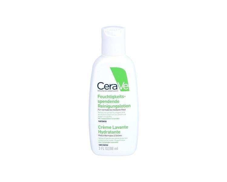 CeraVe Moisturising Cleansing Lotion for Normal to Dry Skin 88ml