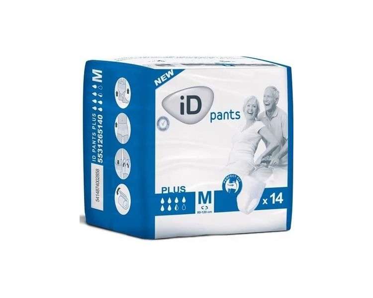 Slipactive Incontinence Medium 14 Units