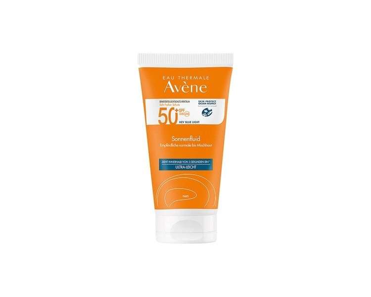 Avene Very High Protection Facial Fluid Spf 50+ 50ml