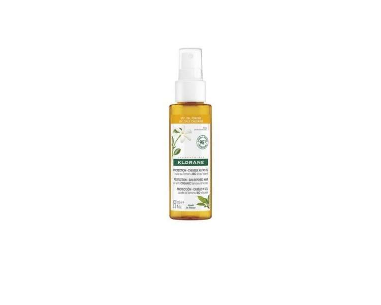 Klorane Polysianes Monoi and Tamanu Organic Hair Oil 100ml