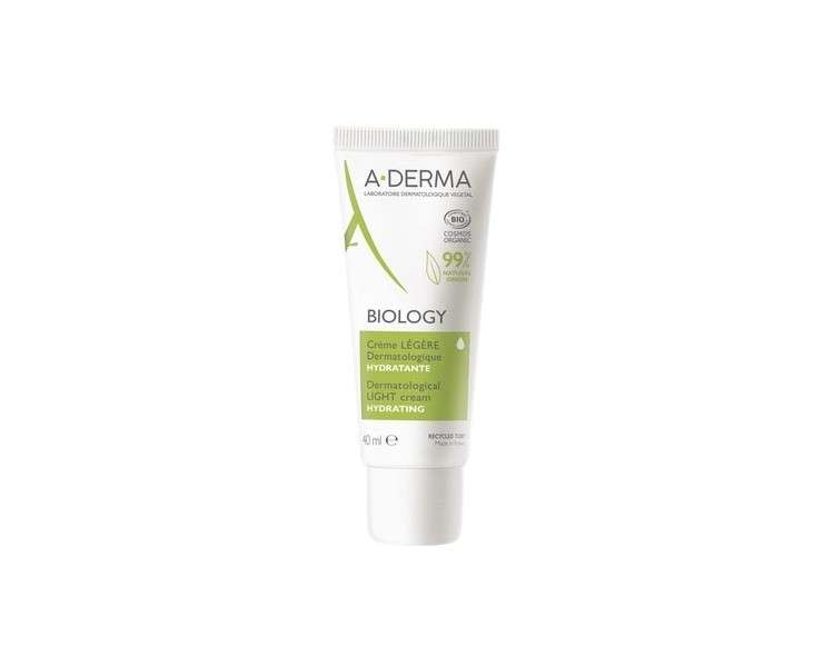 A-Derma BIOLOGY Light Moisturizing Cream 40ml