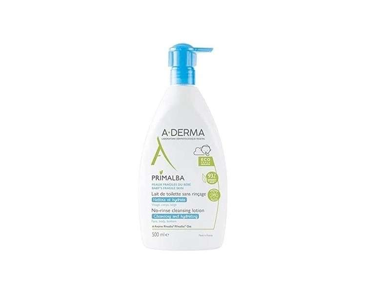 A-DERMA Primalba Gentle Cleansing Lotion Without Rinsing 500ml