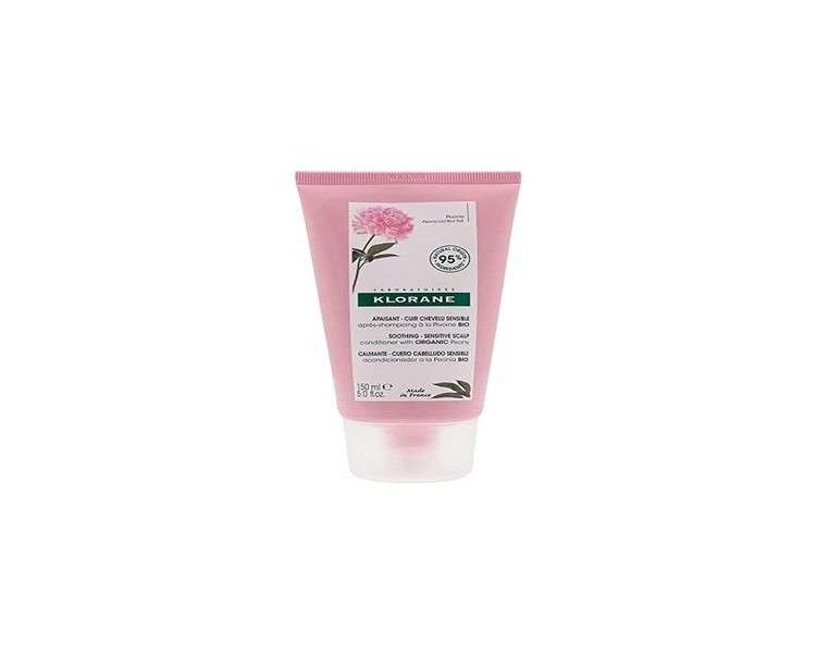 Klorane Peony Soothing Conditioner for Sensitive Scalp 150ml