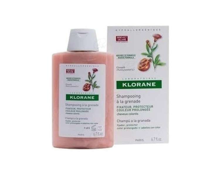 Klorane Pomegranate Colour Hair Shampoo 400ml