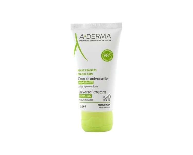 A-DERMA Universal Hydrating Cream 50ml
