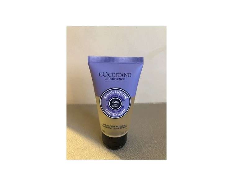 L'Occitane Shea Hands & Body Lavender Liquid Soap 50ml