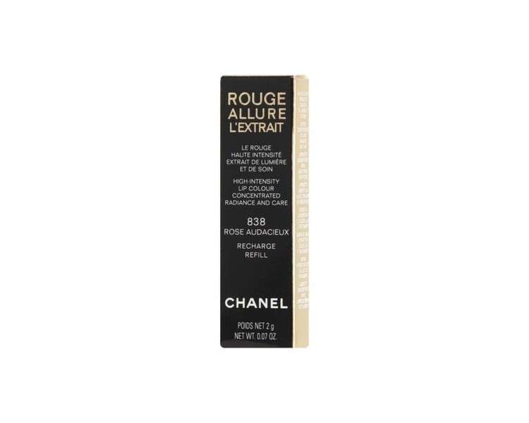 Chanel Rouge Allure L'Extrait Refill Rose Audacieux 838 2g