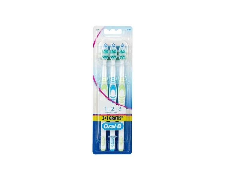 Oral-B 1-2-3 Classic Care Toothbrushes