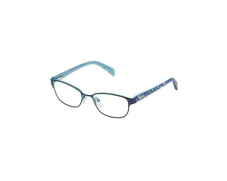 TOUS Unisex Kid's S0350803 Blue Prescription Eyewear Frames 49mm