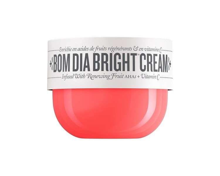 Sol de Janeiro Visibly Brightening and Smoothing Bom Dia AHA Body Cream 240mL/8.1 fl oz.