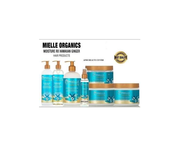 Mielle Bio Moisture RX Hawaiian Ginger Hair Care Products Full Range