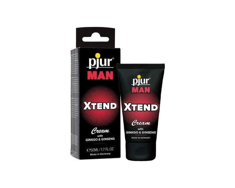 pjur MAN XTEND Cream Erection Cream for Men with Ginkgo and Ginseng Extract 50ml