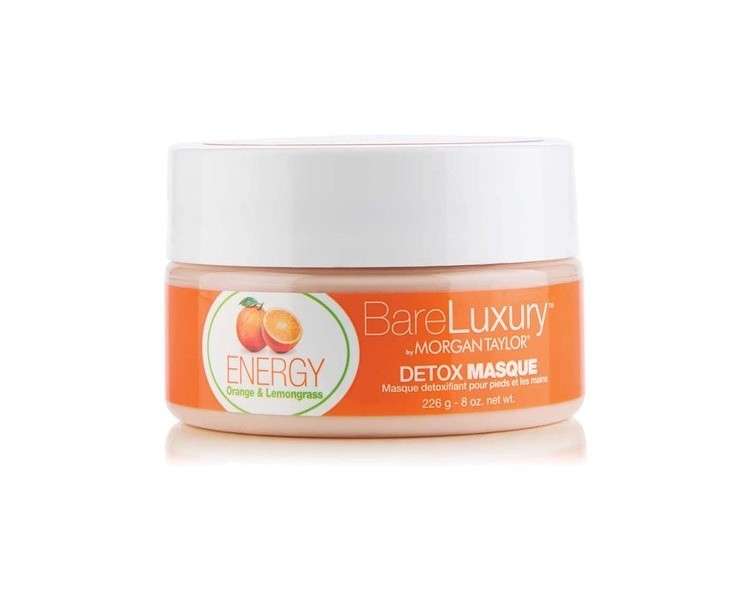 Morgan Taylor BareLuxury Orange & Lemongrass Energy Detox Masque 8 oz