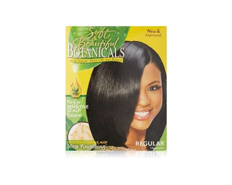 Soft & Beautiful Botanicals Regular Relaxer Kit