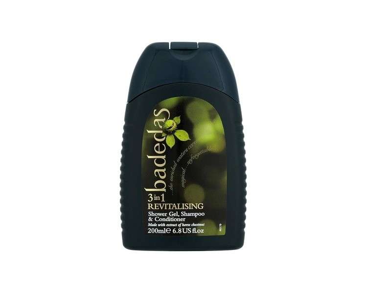 Badedas 3 in 1 Revitalising Bath Product with Natural Moisturisers 200ml