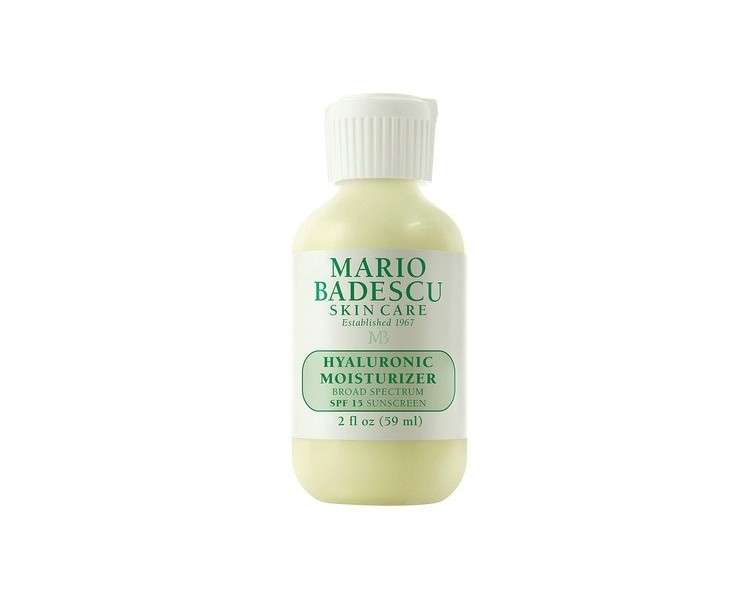 Mario Badescu Hyaluronic Moisturizer SPF 15 for Combination, Dry and Sensitive Skin 2 FL OZ