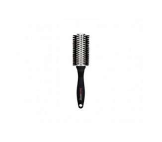 Denman Thermoceramic Round Hair Brush for Blow-Drying and Straightening Medium Length Hair with Ceramic Body and Boar Bristles 31/56mm