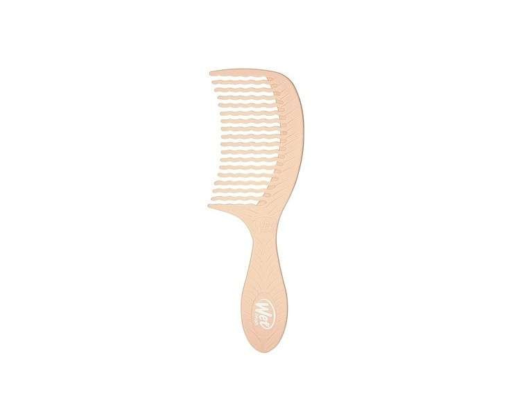 WetBrush Go Green Treatment Comb Wide Tooth Wave Tooth Design with Plant Based Coconut Oil