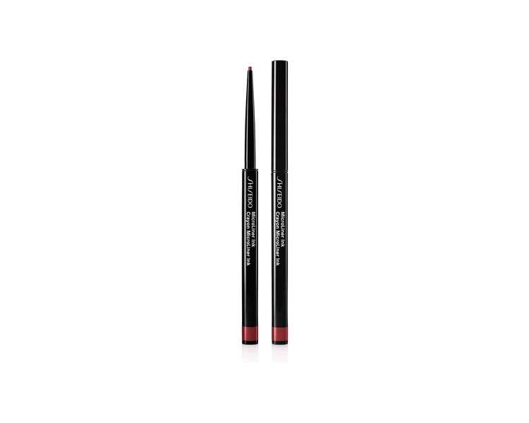 Shiseido Smudge-Proof Water-Resistant  Burgundy Micro Thin Eyeliner Pencil